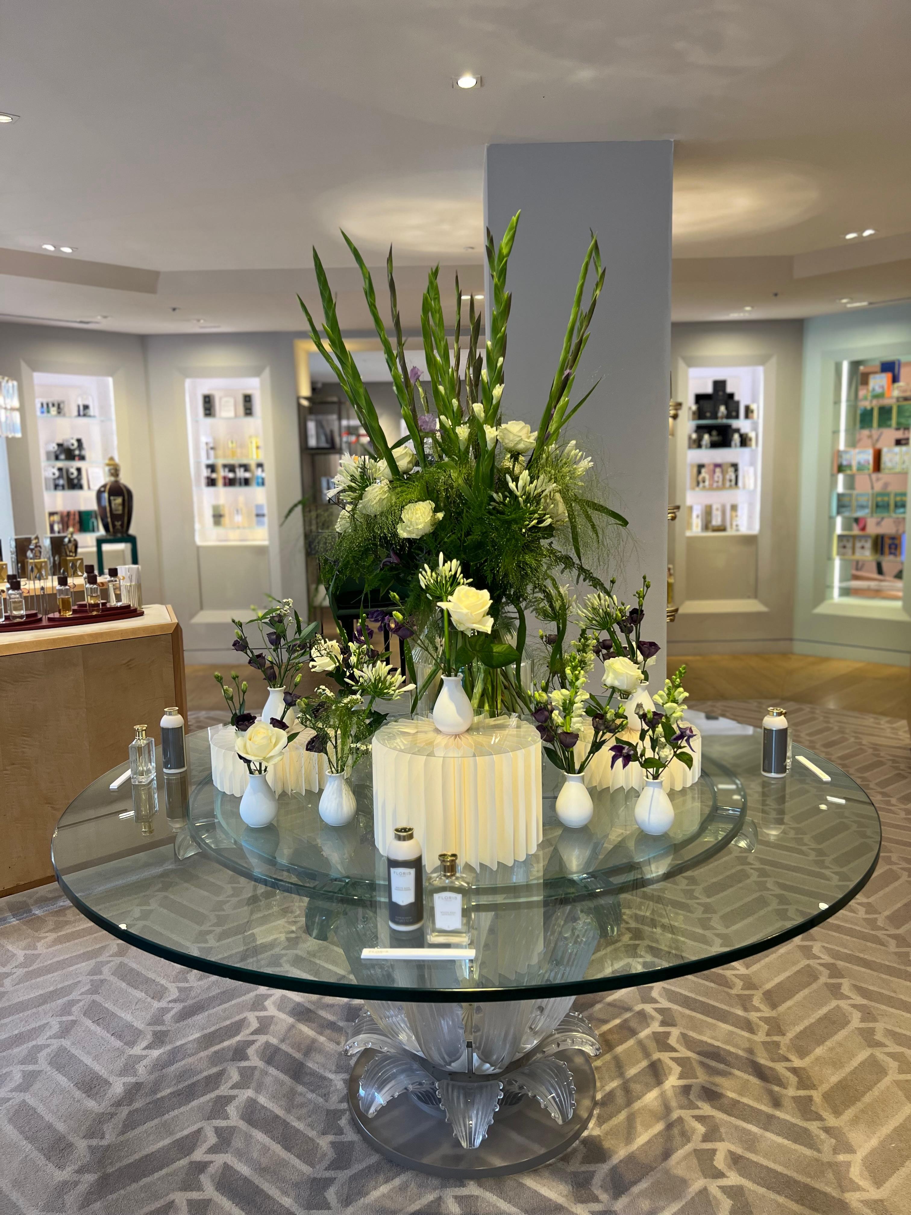 Highlighting Floris Icons at Fortnum & Mason