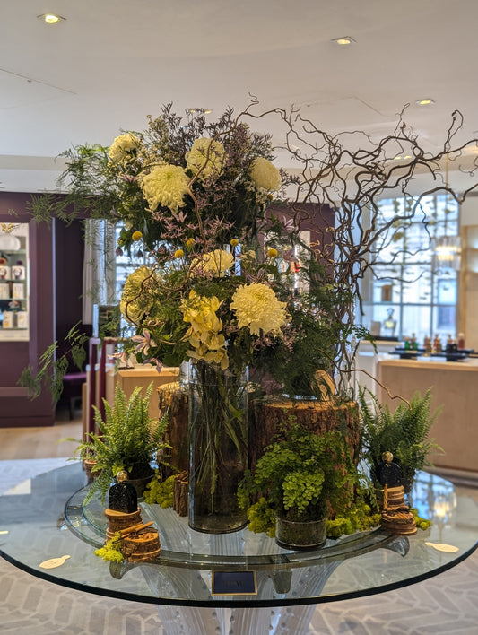 M.Micallef's Ma Nature Showcased on Lalique Table at Fortnum & Mason