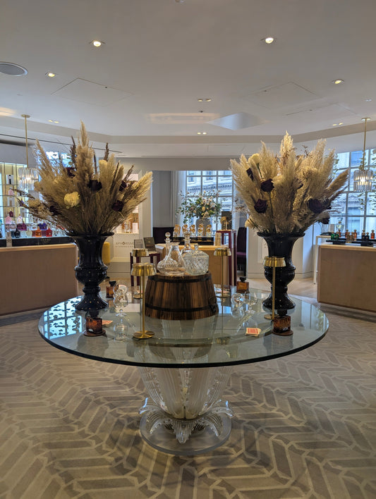 M.Micallef Unveils Notorious XO with a Cognac-Inspired Lalique Table at Fortnum & Mason