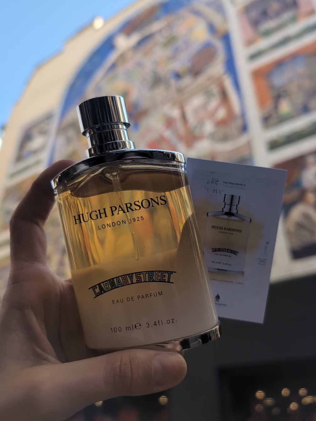 Hugh Parsons Hosts Fragrance Week Perfume Walk Celebrating Carnaby Street