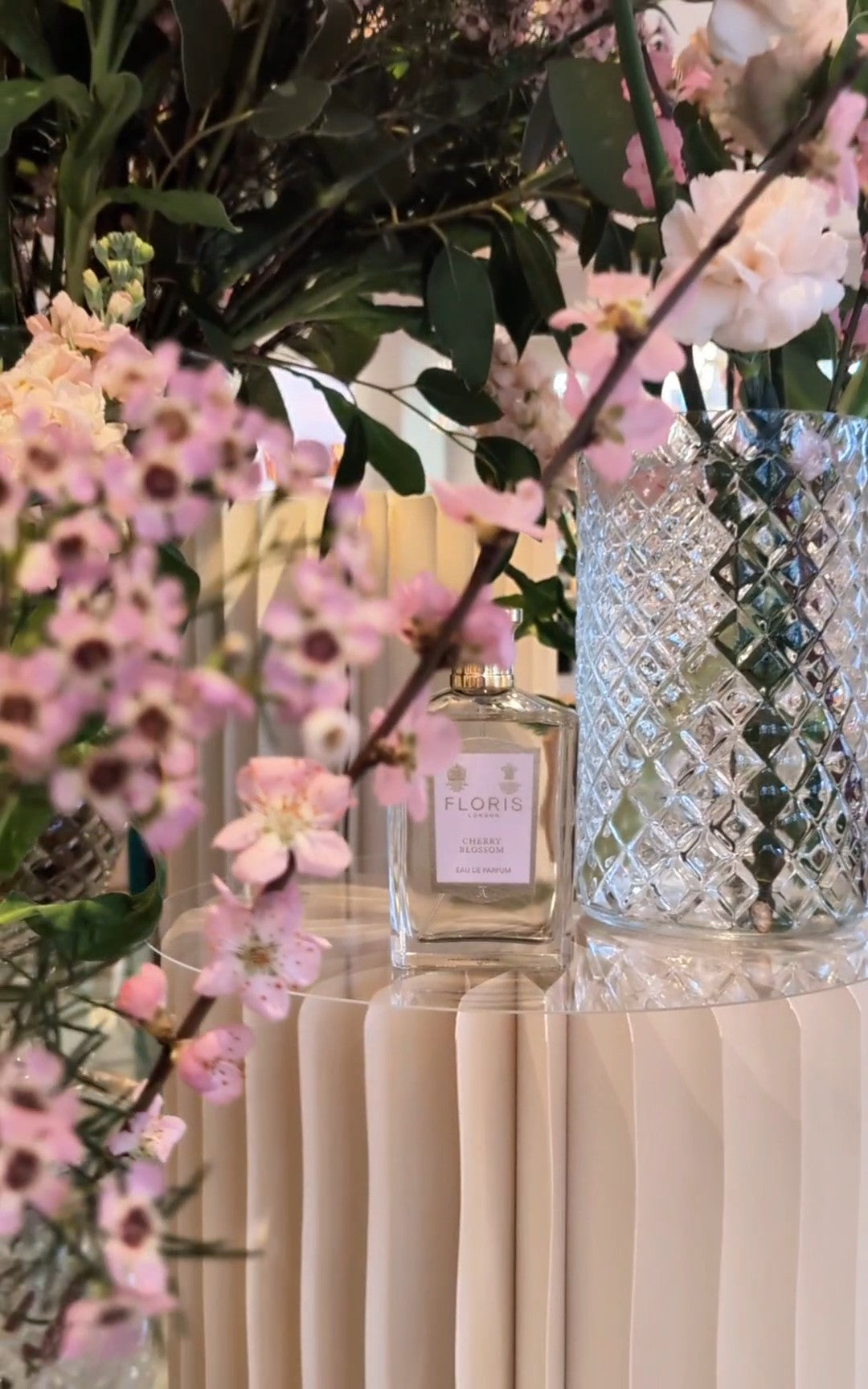 Cherry Blossom in Full Bloom at Fortnum & Mason